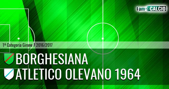 Borghesiana - Atletico Olevano 1964