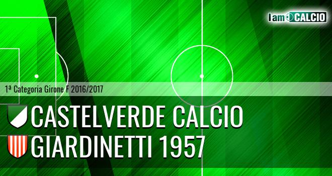 Castelverde Calcio - Giardinetti 1957