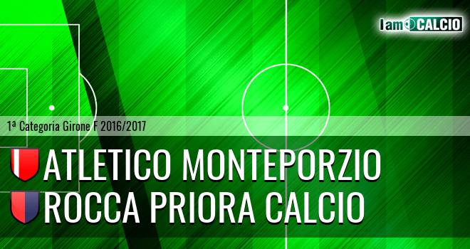 Atletico Monteporzio - Rocca Priora Calcio