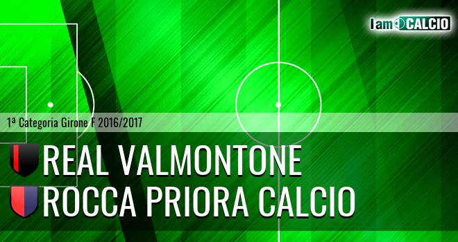 Real Valmontone - Rocca Priora Calcio