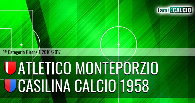 Atletico Monteporzio - Casilina Calcio 1958