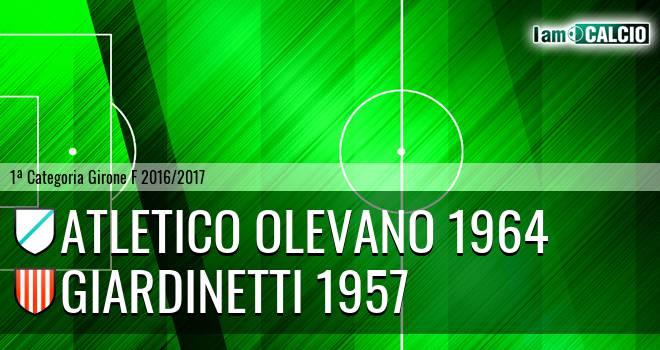 Atletico Olevano 1964 - Giardinetti 1957