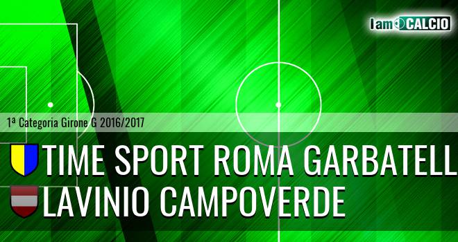 Time Sport Roma Garbatella - Lavinio Campoverde