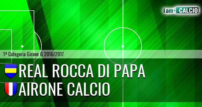 Real Rocca Di Papa - Airone Calcio