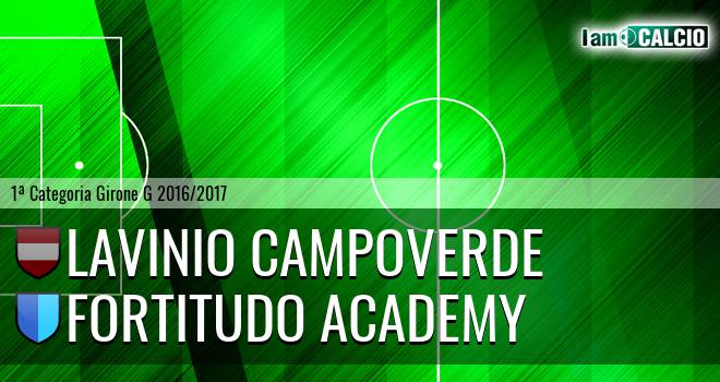 Lavinio Campoverde - Fortitudo Academy