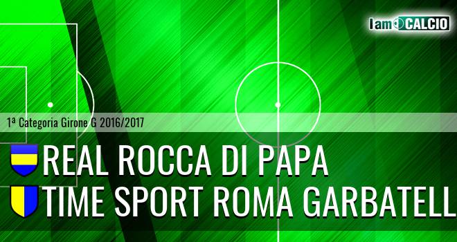 Real Rocca Di Papa - Time Sport Roma Garbatella