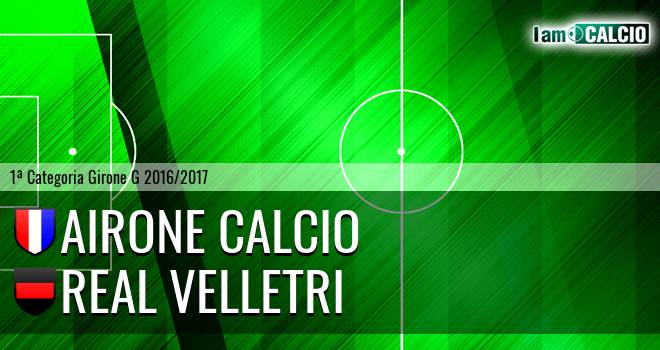 Airone Calcio - Real Velletri