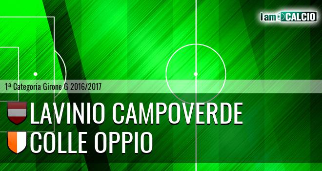 Lavinio Campoverde - Colle Oppio