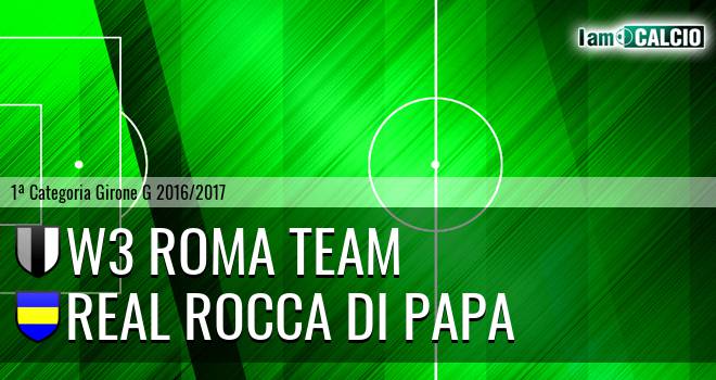 W3 Maccarese - Real Rocca Di Papa