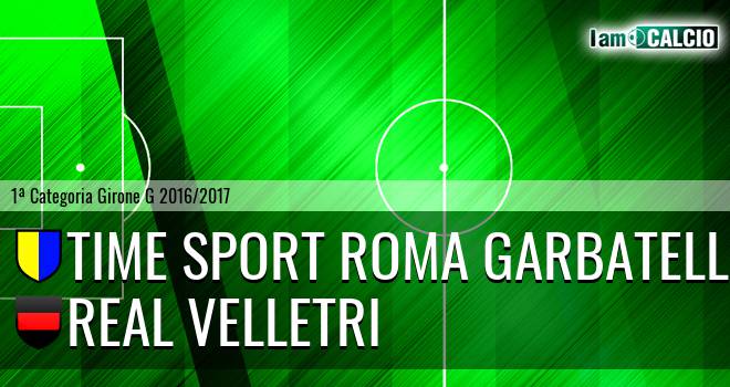 Time Sport Roma Garbatella - Real Velletri