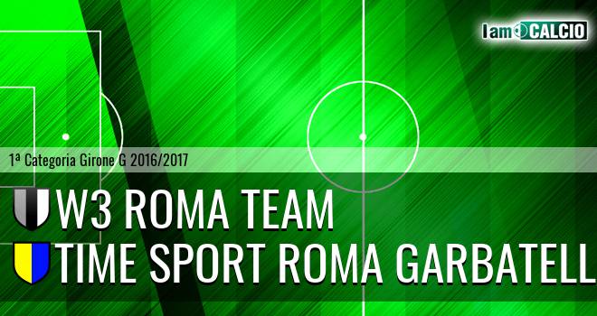 W3 Maccarese - Time Sport Roma Garbatella