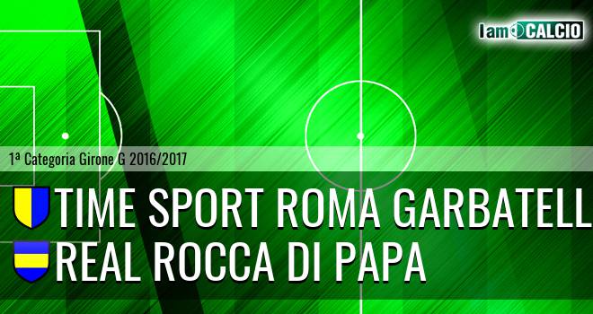 Time Sport Roma Garbatella - Real Rocca Di Papa