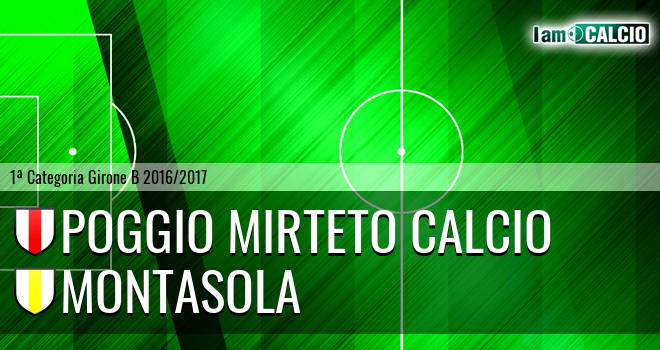 Poggio Mirteto Calcio - Montasola