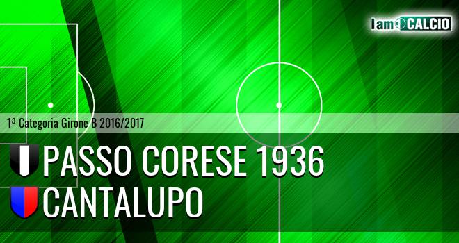 Passo Corese 1936 - Cantalupo