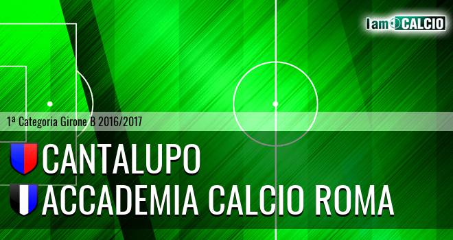 Cantalupo - Accademia Calcio Roma