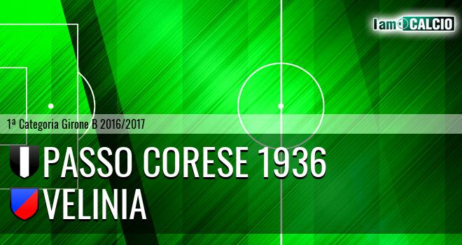 Passo Corese 1936 - Velinia