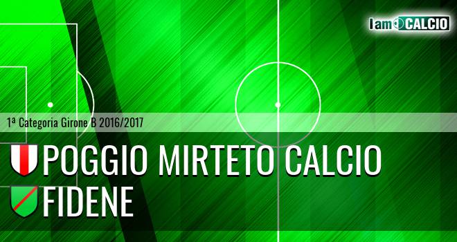 Poggio Mirteto Calcio - Fidene