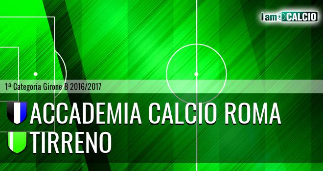 Accademia Calcio Roma - Tirreno