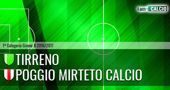 Tirreno - Poggio Mirteto Calcio
