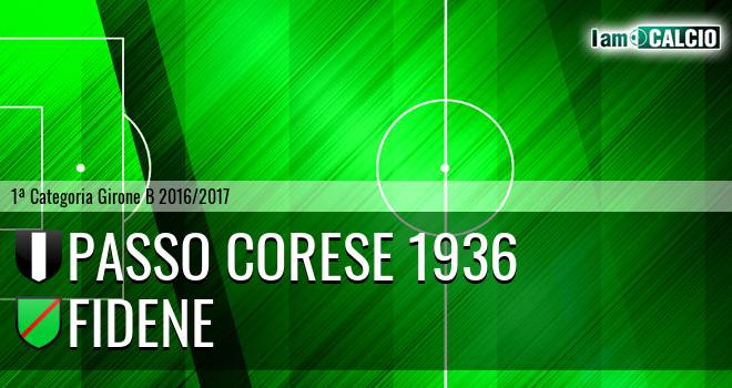 Passo Corese 1936 - Fidene