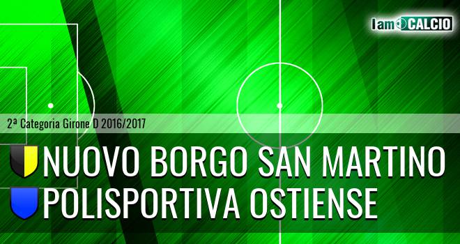 Nuovo Borgo San Martino - Polisportiva Ostiense