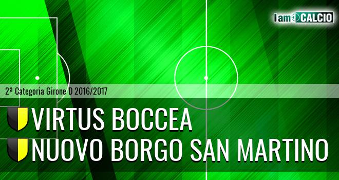 Virtus Boccea - Nuovo Borgo San Martino