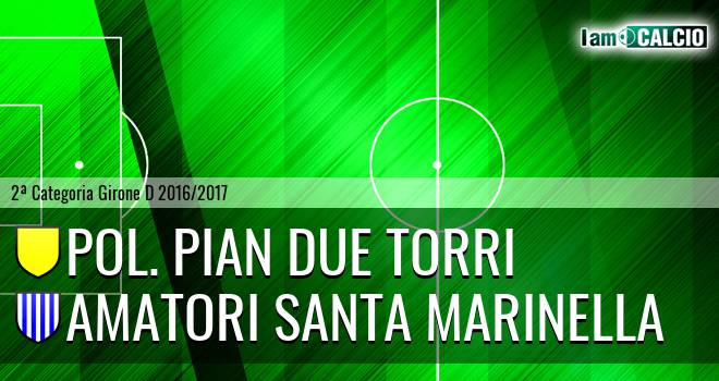 Pol. Pian Due Torri - Amatori Santa Marinella