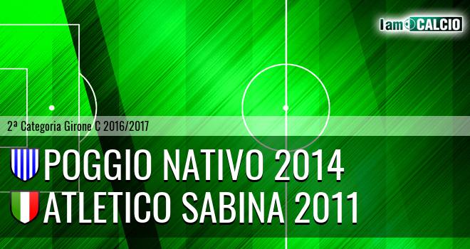 Poggio Nativo 2014 - Atletico Sabina 2011