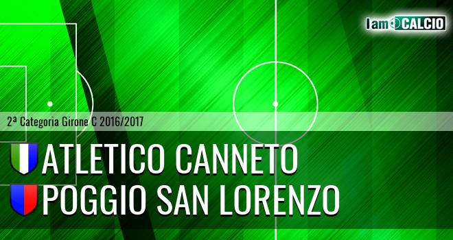 Atletico Canneto - Poggio San Lorenzo