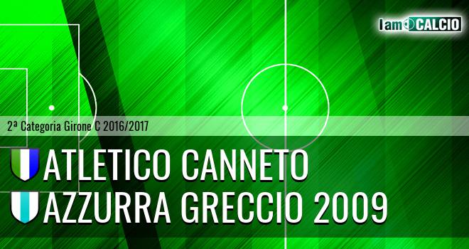 Atletico Canneto - Azzurra Greccio 2009