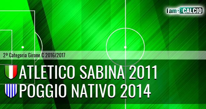 Atletico Sabina 2011 - Poggio Nativo 2014