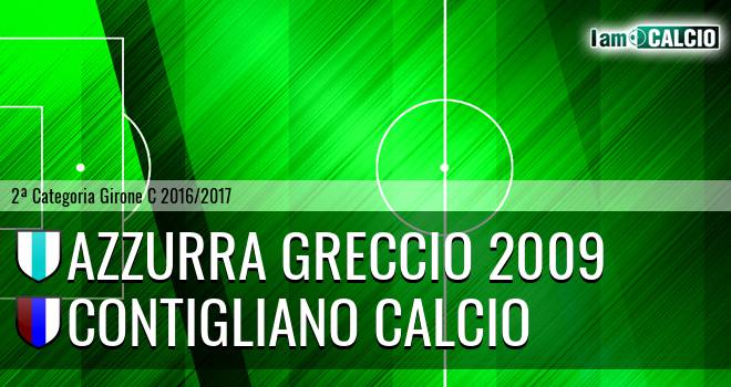 Azzurra Greccio 2009 - Contigliano Calcio