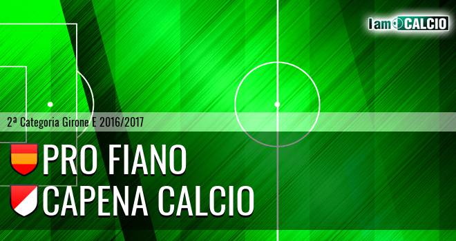 Pro Fiano - Capena Calcio