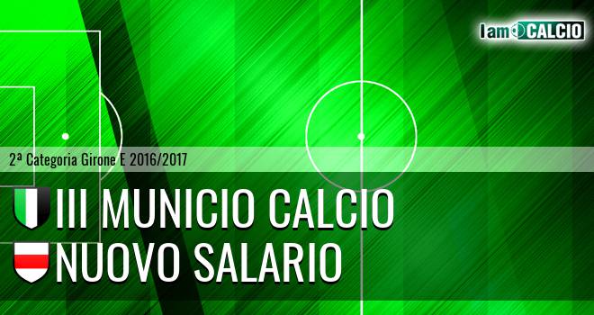 III Municio Calcio - Nuovo Salario