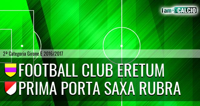 Football Club Eretum - Prima Porta Saxa Rubra