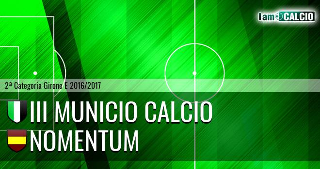 III Municio Calcio - Nomentum