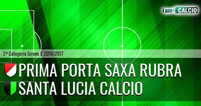 Prima Porta Saxa Rubra - Santa Lucia Calcio