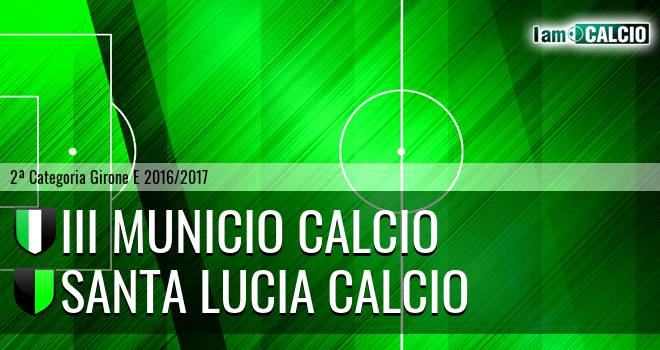 III Municio Calcio - Santa Lucia Calcio
