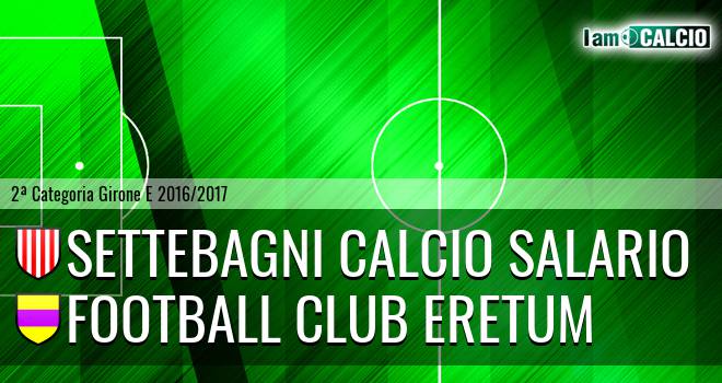 Settebagni Calcio Salario - Football Club Eretum