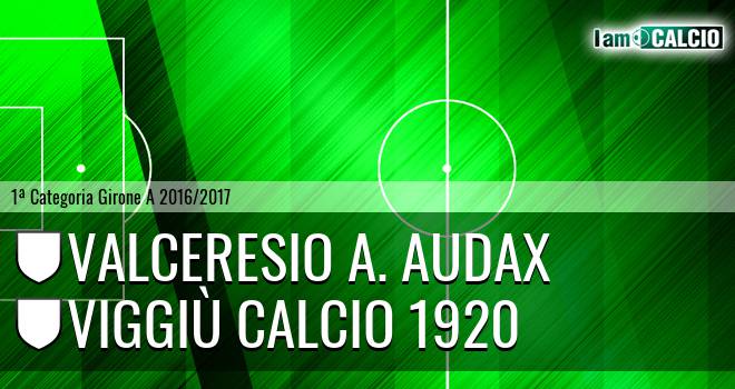 Valceresio A. Audax - Viggiù calcio 1920