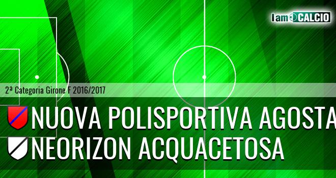 Nuova Polisportiva Agosta - Neorizon Acquacetosa