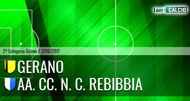 Gerano - Aa. Cc. N. C. Rebibbia