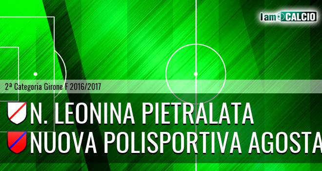 N. Leonina Pietralata - Nuova Polisportiva Agosta