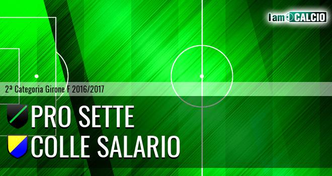 Pro Sette - Colle salario