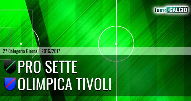 Pro Sette - Olimpica Tivoli