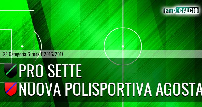 Pro Sette - Nuova Polisportiva Agosta