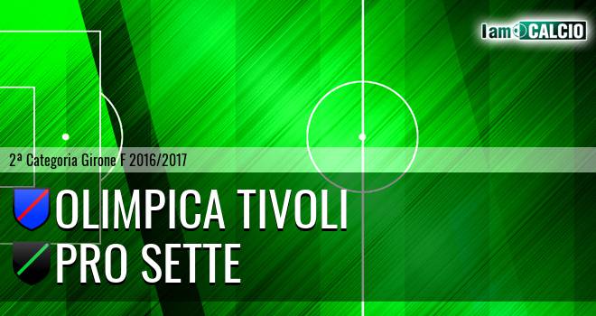 Olimpica Tivoli - Pro Sette