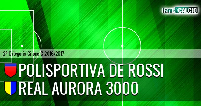 Polisportiva De Rossi - Real Aurora 3000