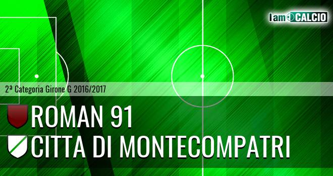 Roman 91 - Citta Di Montecompatri