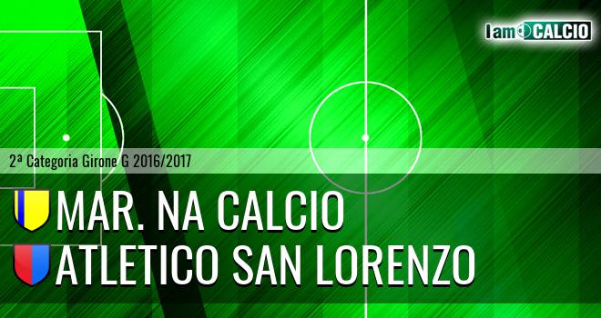 Mar. Na Calcio - Atletico San Lorenzo